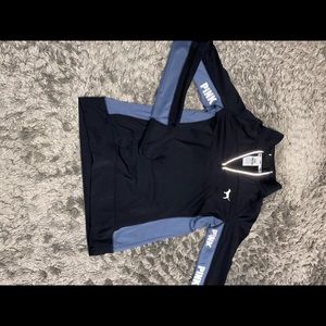 victoria secret pink ultimate quarter zip